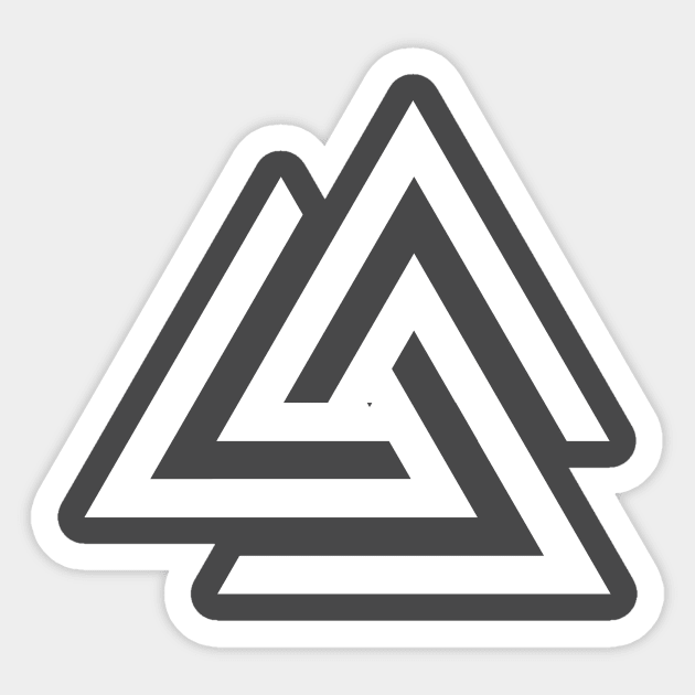 triangle Sticker by Charith